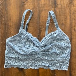 VS Pink Silver Grey Bralette